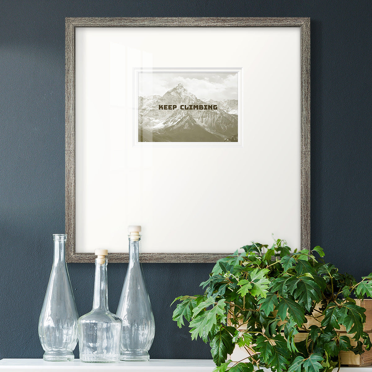 BroInspo VIII Premium Framed Print Double Matboard