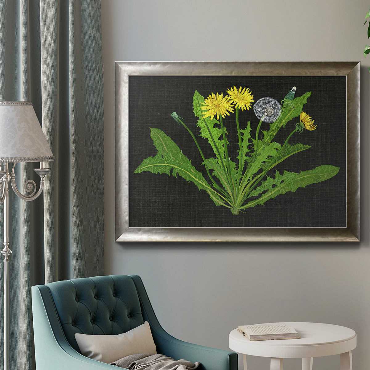 Wild Dandelion II Premium Framed Canvas- Ready to Hang