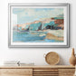 Turquoise Cliff Wall II Premium Framed Print - Ready to Hang