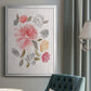 Loose Peonies I - Modern Framed Canvas Print