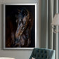 Sunlit Horses I - Modern Framed Canvas Print