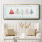 Christmas Tree Whimsy Collection C - Floater Framed Canvas Print