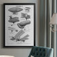 Industrial Flight - Modern Framed Canvas Print