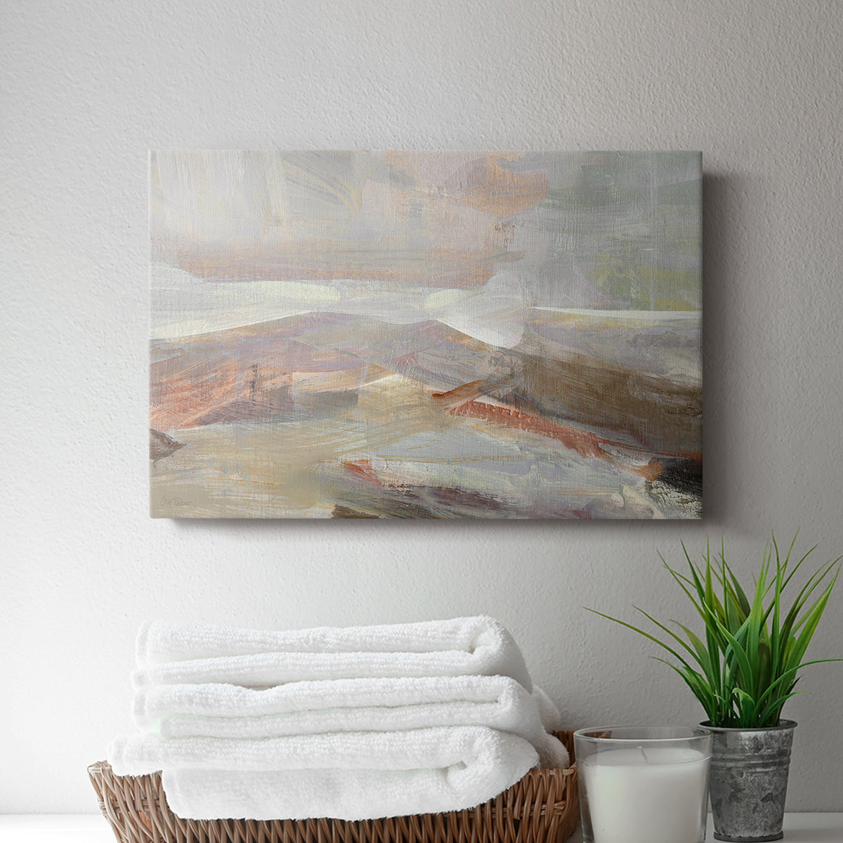 Distant Canyon - Canvas Art Print
