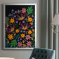 Muddled Flowers I - Modern Framed Canvas Print