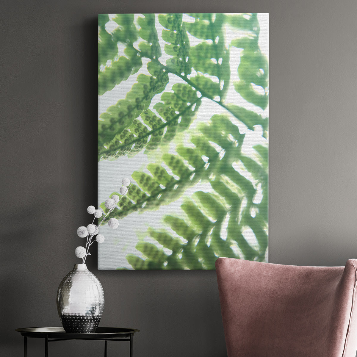 UA Fern Glow II Premium Gallery Wrapped Canvas - Ready to Hang