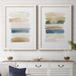 Faint Swatches I - Premium Framed Canvas 2 Piece Set - Ready to Hang