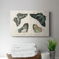 Crackled Butterflies III - Canvas Art Print