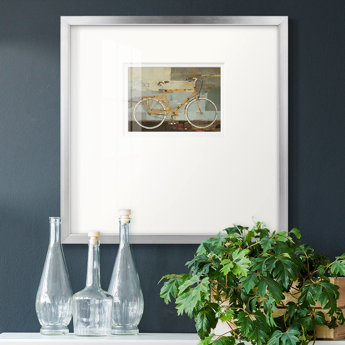 The Musician- Premium Framed Print Double Matboard