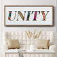 Unity - Floater Framed Canvas Print