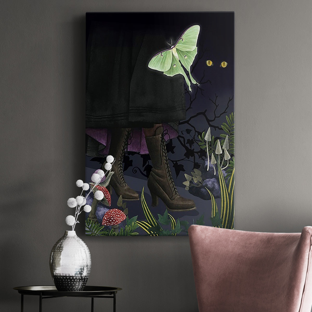 Hallowed Forest I Premium Gallery Wrapped Canvas - Ready to Hang