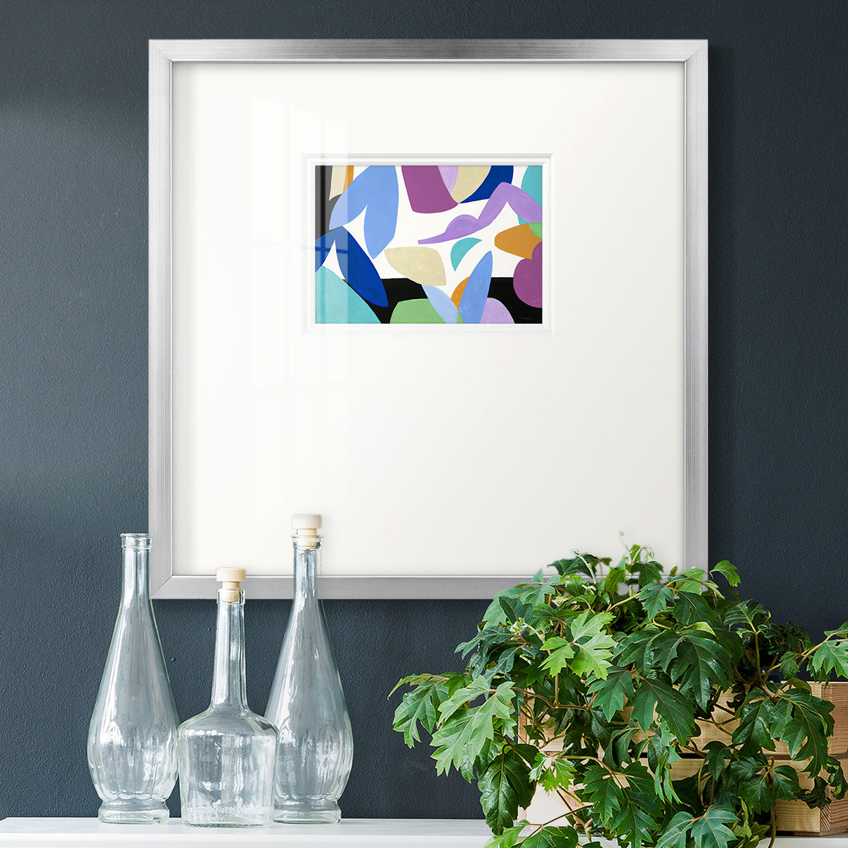 Ode to Matisse II- Premium Framed Print Double Matboard