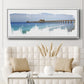 Virginia Beach Pier - Floater Framed Canvas Print