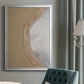 Silver Lake III - Modern Framed Canvas Print