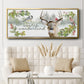Reindeer Woods - Floater Framed Canvas Print
