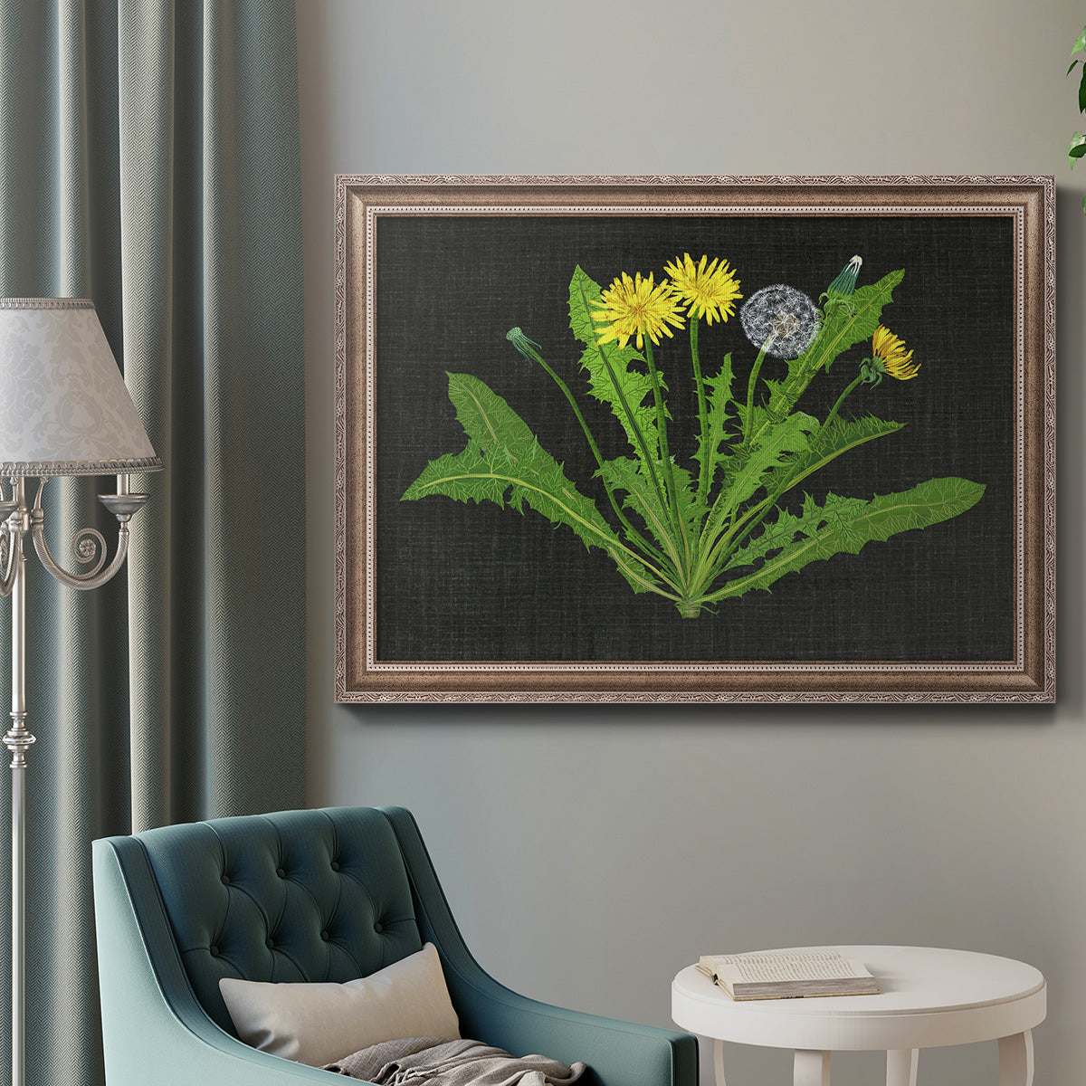 Wild Dandelion II Premium Framed Canvas- Ready to Hang