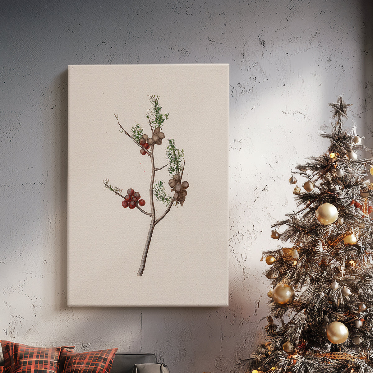 Twilight of Silver Pines - Canvas Art Print