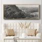 East Rock, New Haven - Floater Framed Canvas Print