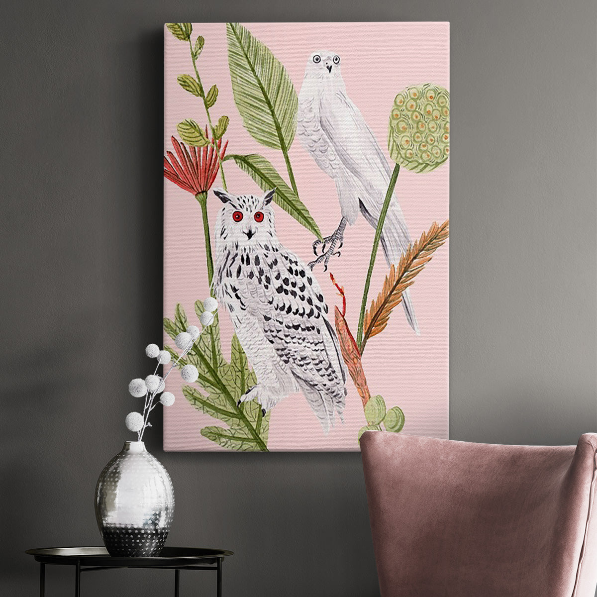 Birds in Motion V Premium Gallery Wrapped Canvas - Ready to Hang