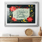 Bright Christmas Night  II - Modern Framed Art Print