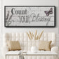 Count Your Blessings - Floater Framed Canvas Print