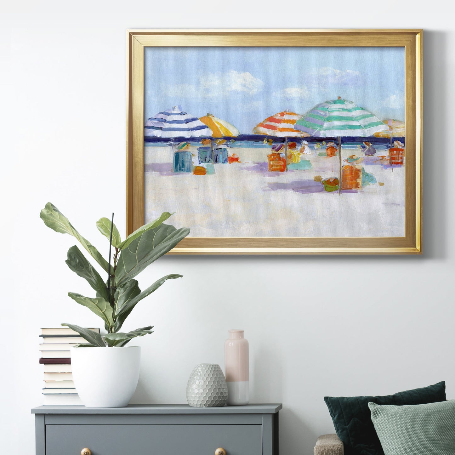 Day Dream Believers I - Modern Framed Canvas Print