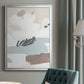 Neutral Wash II - Modern Framed Canvas Print