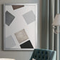 Block Encounter Revisit II - Modern Framed Canvas Print