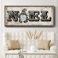 Winter Wonderland Friend Noel - Floater Framed Canvas Print