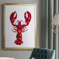 Lobster - Modern Framed Canvas Print