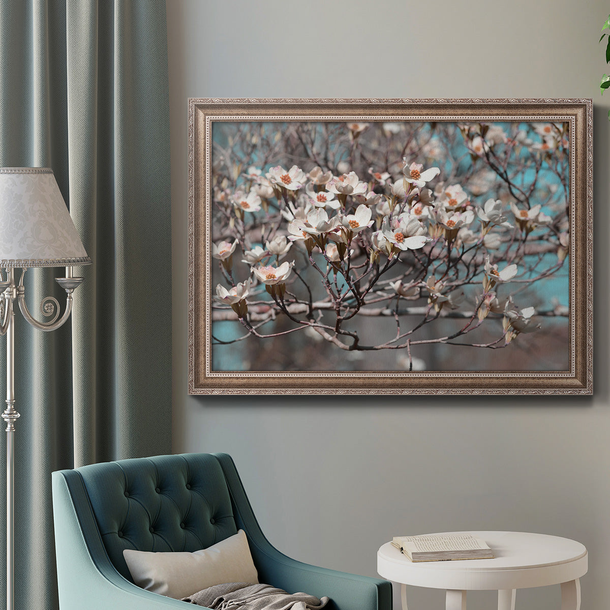 Dogwood Spring II Premium Framed Canvas- Ready to Hang