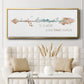 Dream Arrow - Floater Framed Canvas Print