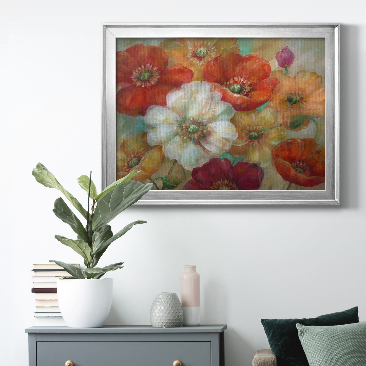 Poppycentric Premium Classic Framed Canvas - Ready to Hang