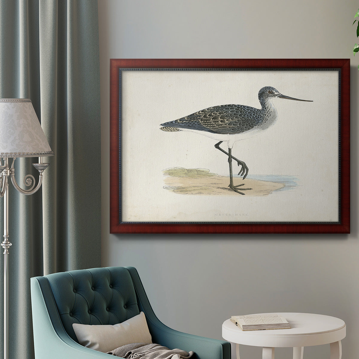 Morris Sandpipers III Premium Framed Canvas- Ready to Hang