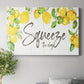 Lemon Squeeze Premium Gallery Wrapped Canvas - Ready to Hang