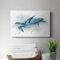Blue Turtle II - Canvas Art Print