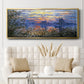 Sunset on the Seine - Floater Framed Canvas Print