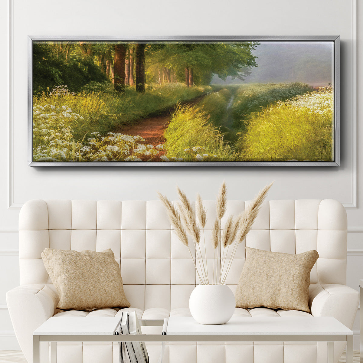 Spring in Holland - Floater Framed Canvas Print