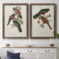 Elegant Trogons V - Premium Framed Canvas 2 Piece Set - Ready to Hang