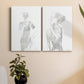 Fashion Cover I Premium Gallery Wrapped Canvas - Ready to Hang - Set of 2 - 8 x 12 Each