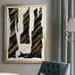 Onyx Obelisks I - Modern Framed Canvas Print