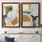 Palette Meld I - Premium Framed Canvas 2 Piece Set - Ready to Hang