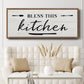 Bless this Kitchen - Floater Framed Canvas Print