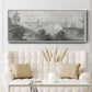 City of Detroit - Floater Framed Canvas Print