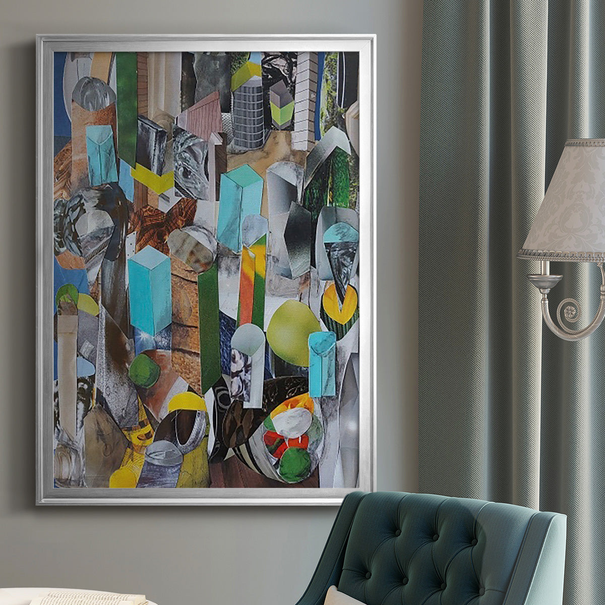 Puerto Vallarta - Modern Framed Canvas Print