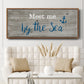 Meet Me - Floater Framed Canvas Print