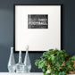 Faith Family Football Premium Framed Print Double Matboard