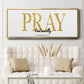 Pray Continually - Floater Framed Canvas Print