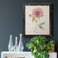 Soft Peony - Premium Canvas Framed in Barnwood - Ready to Hang