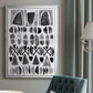 Grey Arches I - Modern Framed Canvas Print